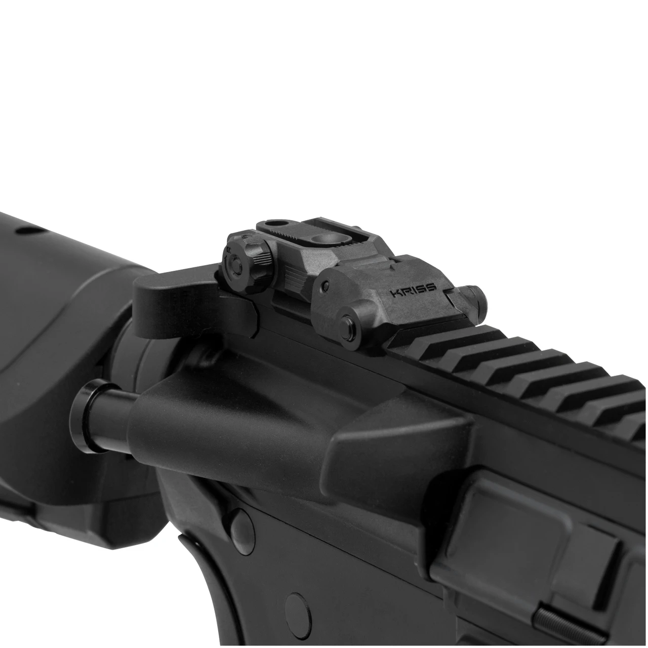KRISS AR-15 achterste opklapbare vizier – van polymeer, afbeelding 3 van 5
