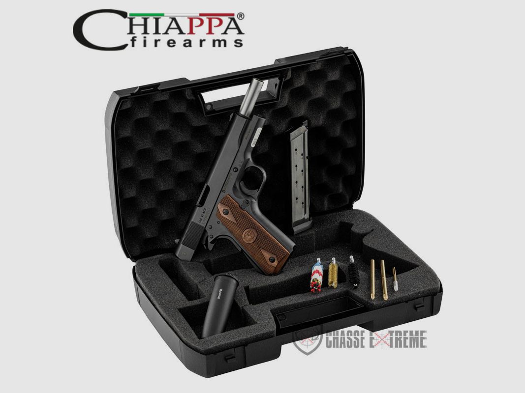Pistole CHIAPPA 1911 Field Grade Schwarz 11 Schuss Kal. 9x19, Bild 7 von 7