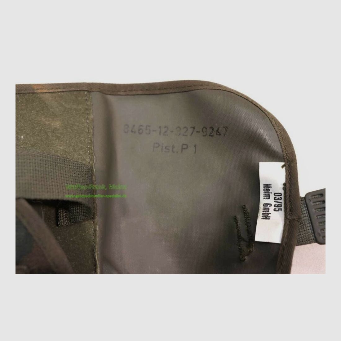 Deutsch Diverse Pistolen-Tasche BW/Flecktarn