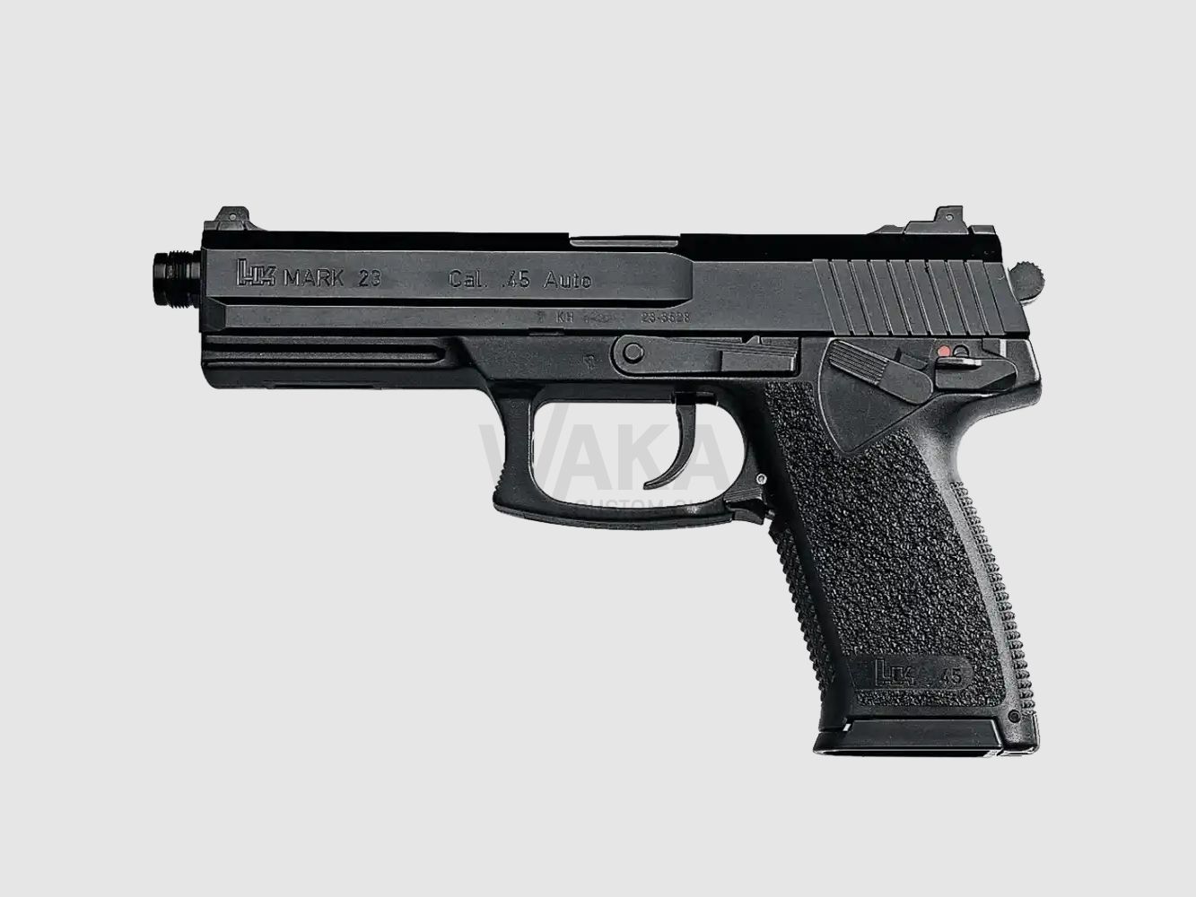 HK pistol MARK 23, SOCOM, cal. .45 Auto, including two 12-round magazines