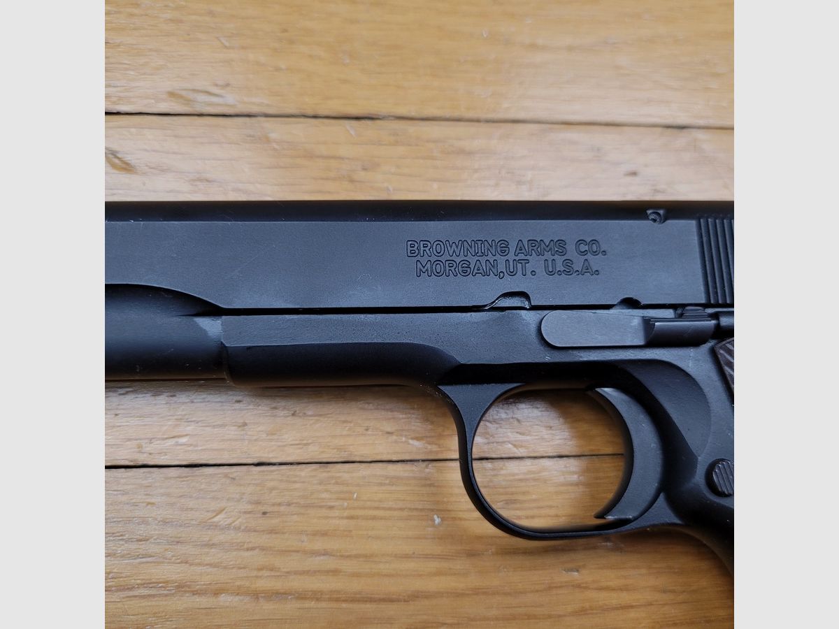 Schöner Browning 1911 Black Label Pistol – kompakte Replik des legendären 1911 – Kaliber 22lr – 10 Schuss – Funktion identisch mit dem 1911 – TBE+++, Bild 18 von 20