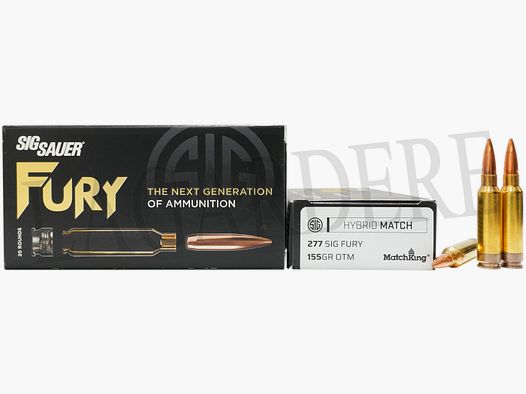SIG-SAUER HYBRID MATCH OTM 155 GRS (Patrone mit Geschoss)