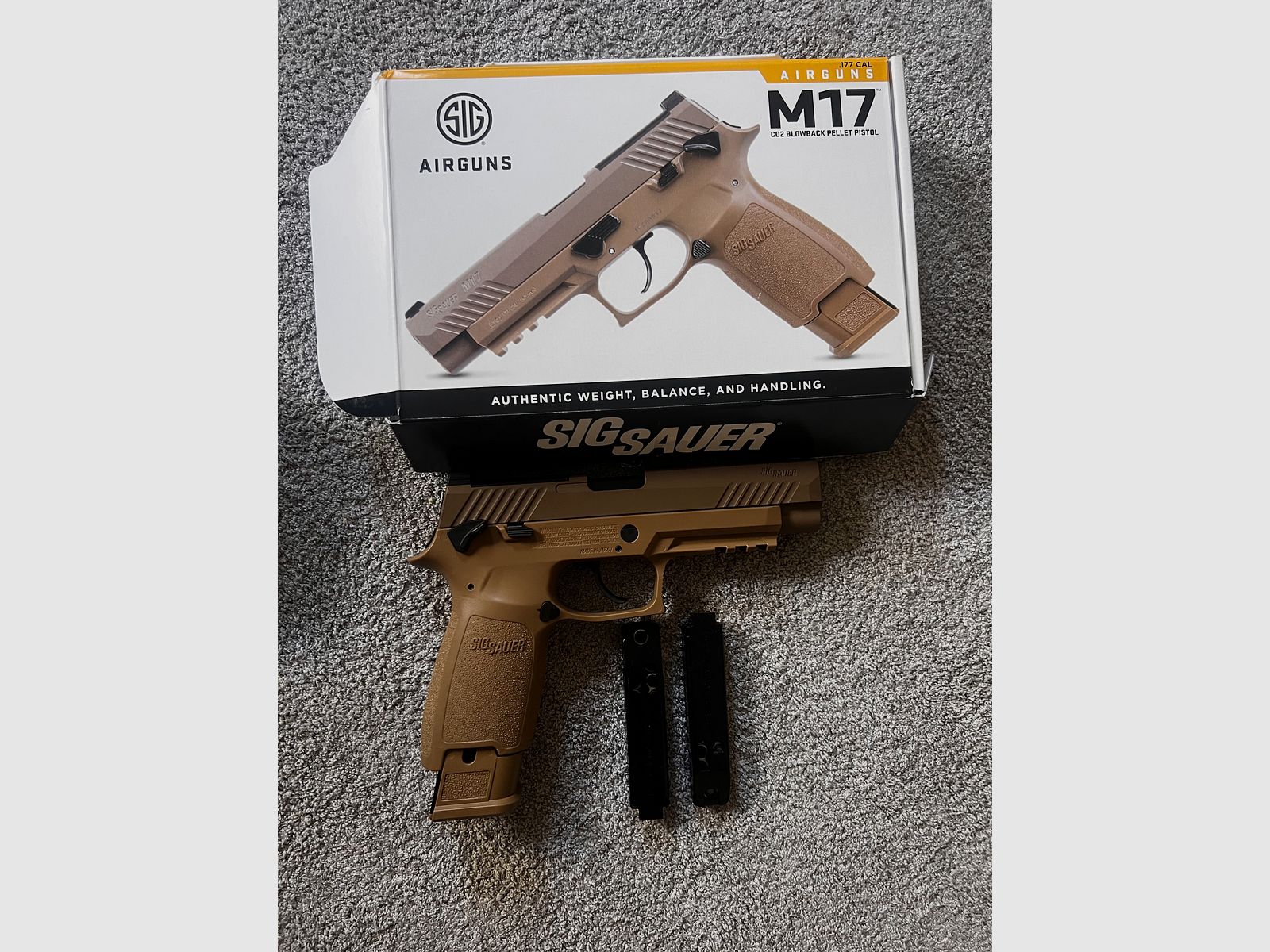 Sig Sauer P320 M17 4.5mm Diabolo Co2