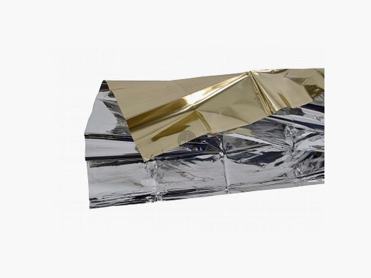 BasicNature 'Gold/Silber' Rettungsdecke