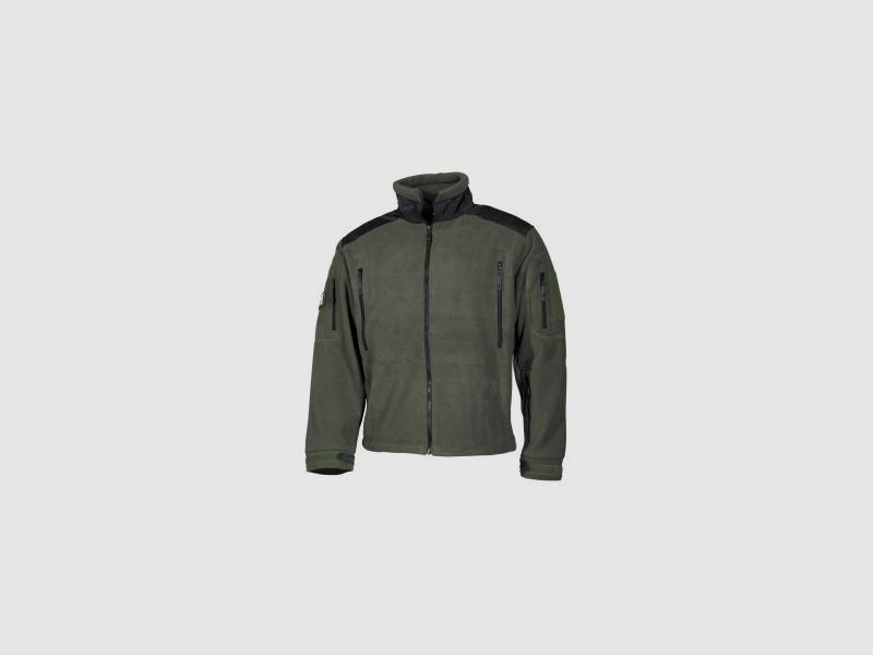 MFH FLEECE JACKET "HEAVY STRIKE" - OLIVE
