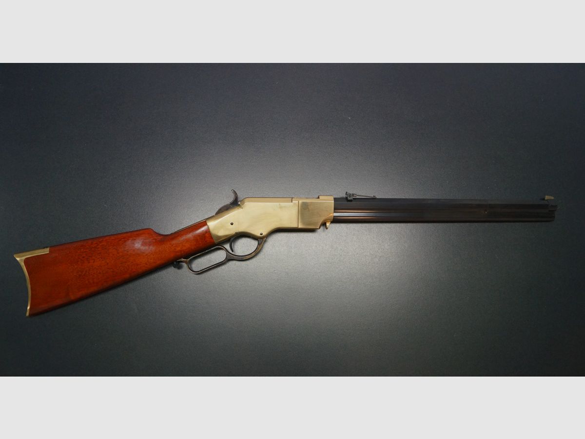 Uberti 1860 Henry Rifle Trapper .45 Colt, afbeelding 1 van 7