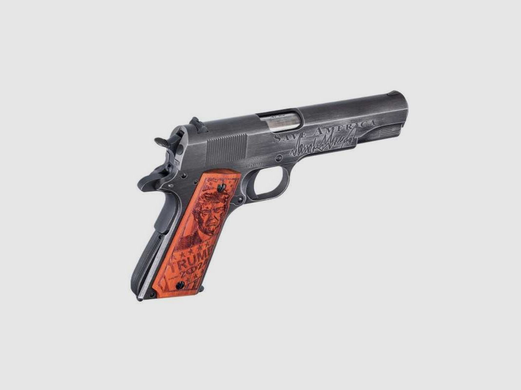 Auto Ordnance "Trump Save America" 1911 BKOC12 .45 ACP President Custom Pistole