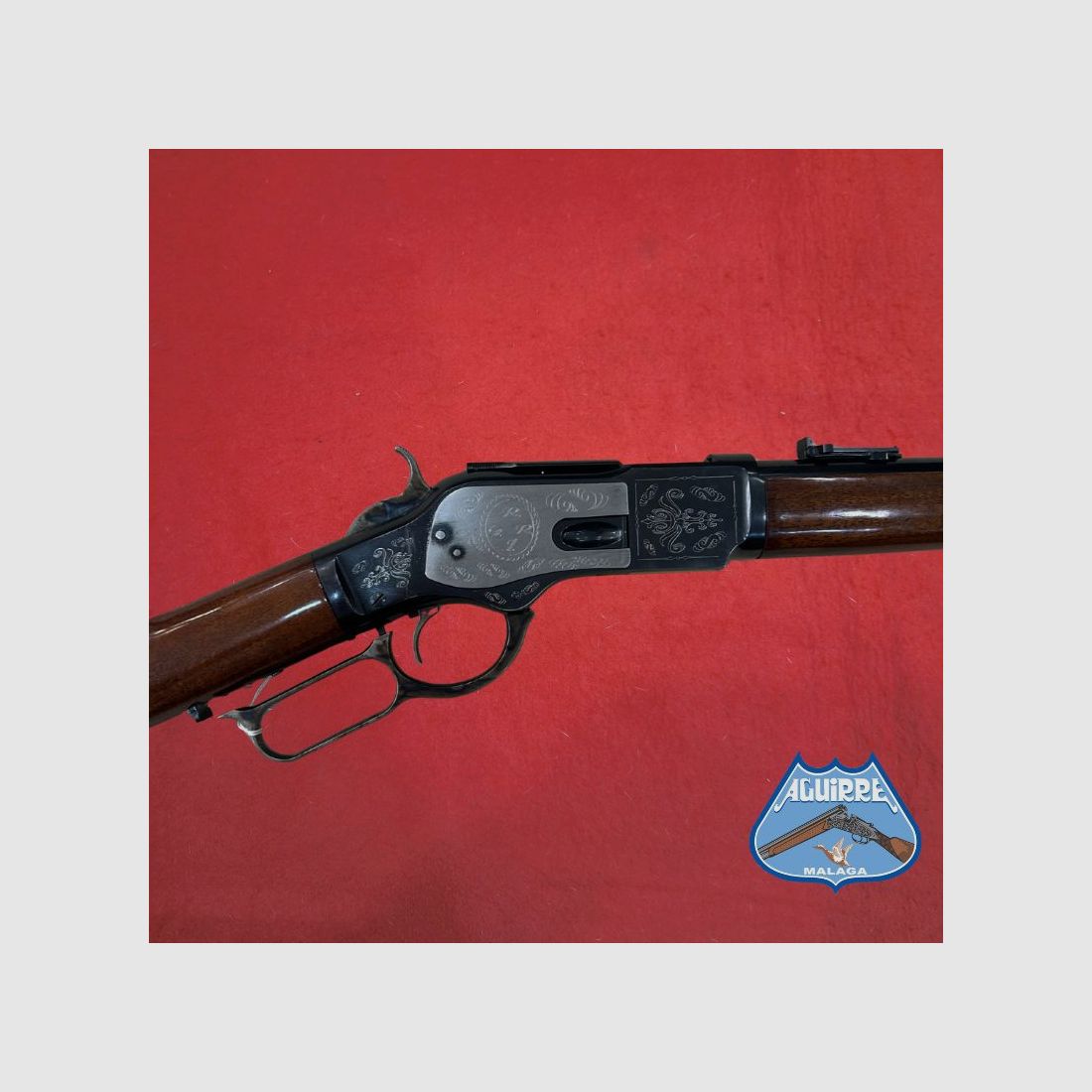 Historisches Unterhebelrepetiergewehr Uberti Mod. 1873 Kal. .44-40, Bild 3 von 11