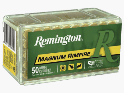 .17 HMR Remington Magnum Rimfire JHP 17grs.