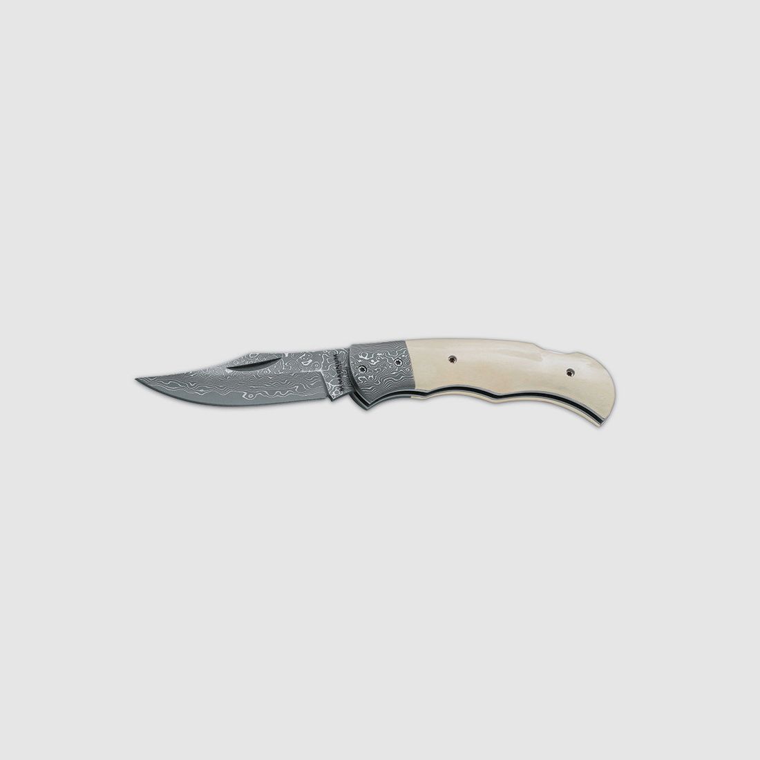 Nóż Boker Magnum Damascus Bone 7,8 cm, zdjęcie 1 z 2