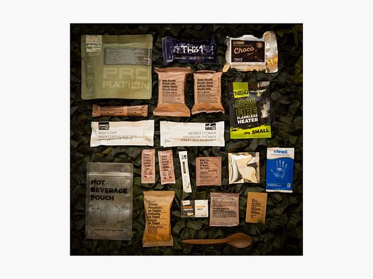 Halbtagesration Ultimate Tactical Ration Half Day Menü 4