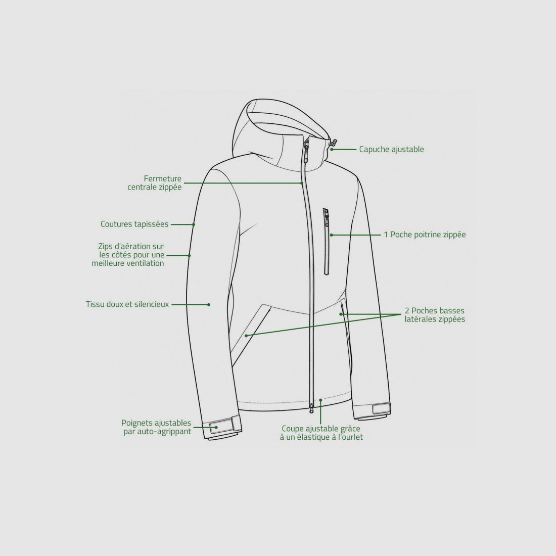 Women's Jacket Anar NanoQ 3-Layer Polyester Outdoor, image 2 of 13