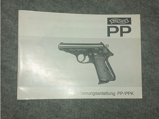 Walther Bedienungsanleitung PP / PPK