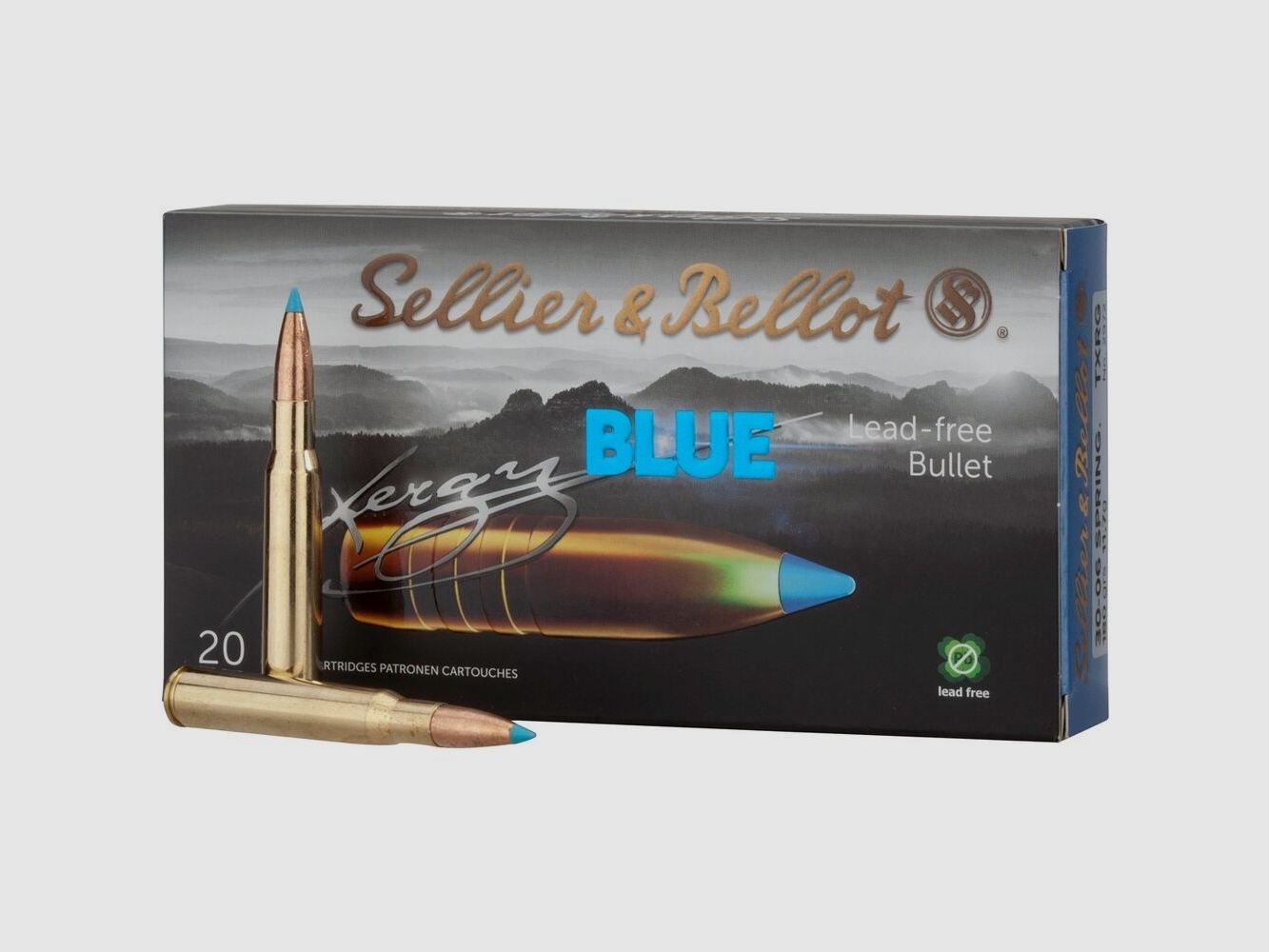 Sellier & Bellot TXRG blauw 11,7g / 180grs .30-06Spring