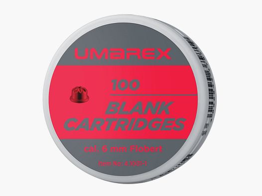 Cartuchos a fogueo Umarex Calibre 6 mm Caja de 100