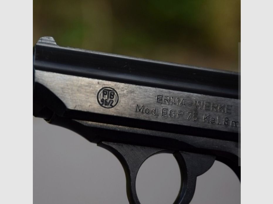 Erma EGP 75.      Rarität. Fehlprägung 