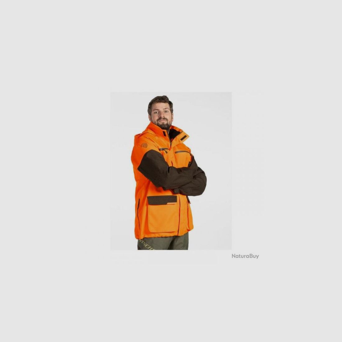 Parka Winchester Track Raccoon Orange Größe XXL