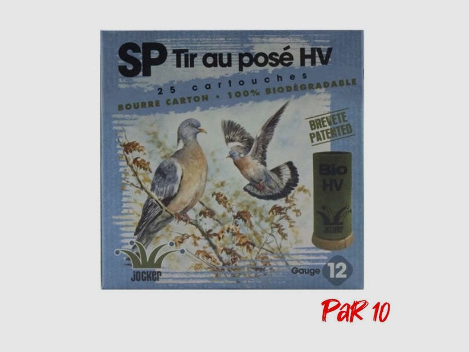Doos van 25 Jocker Bio SP Patronen Tir au Pose 33 HV BJ - Kal. 12/70/16, afbeelding 3 van 3