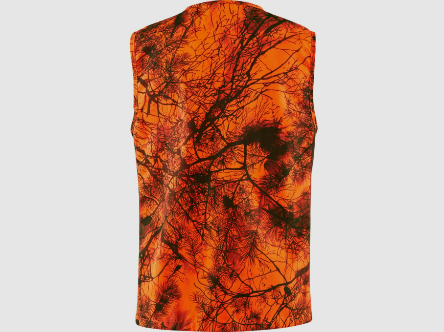 Fjällräven Varmland Gilet M Orange Camo, image 2 sur 2