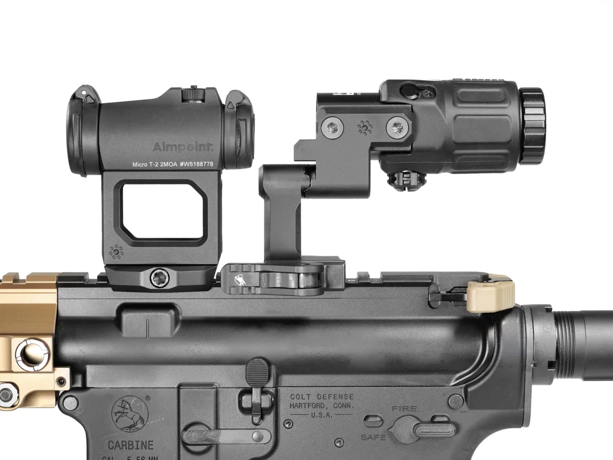 QD ARISAKA Magnifier-Montage – 2.26″ – Eotech – Rechts – Flip To Center, Bild 5 von 17