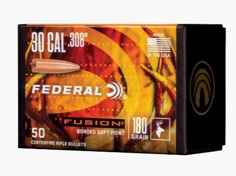 Federal Sport Caliber .308 Fusion Component Bullet Projectiles / 50 pieces in 180 Grain #FB308F4
