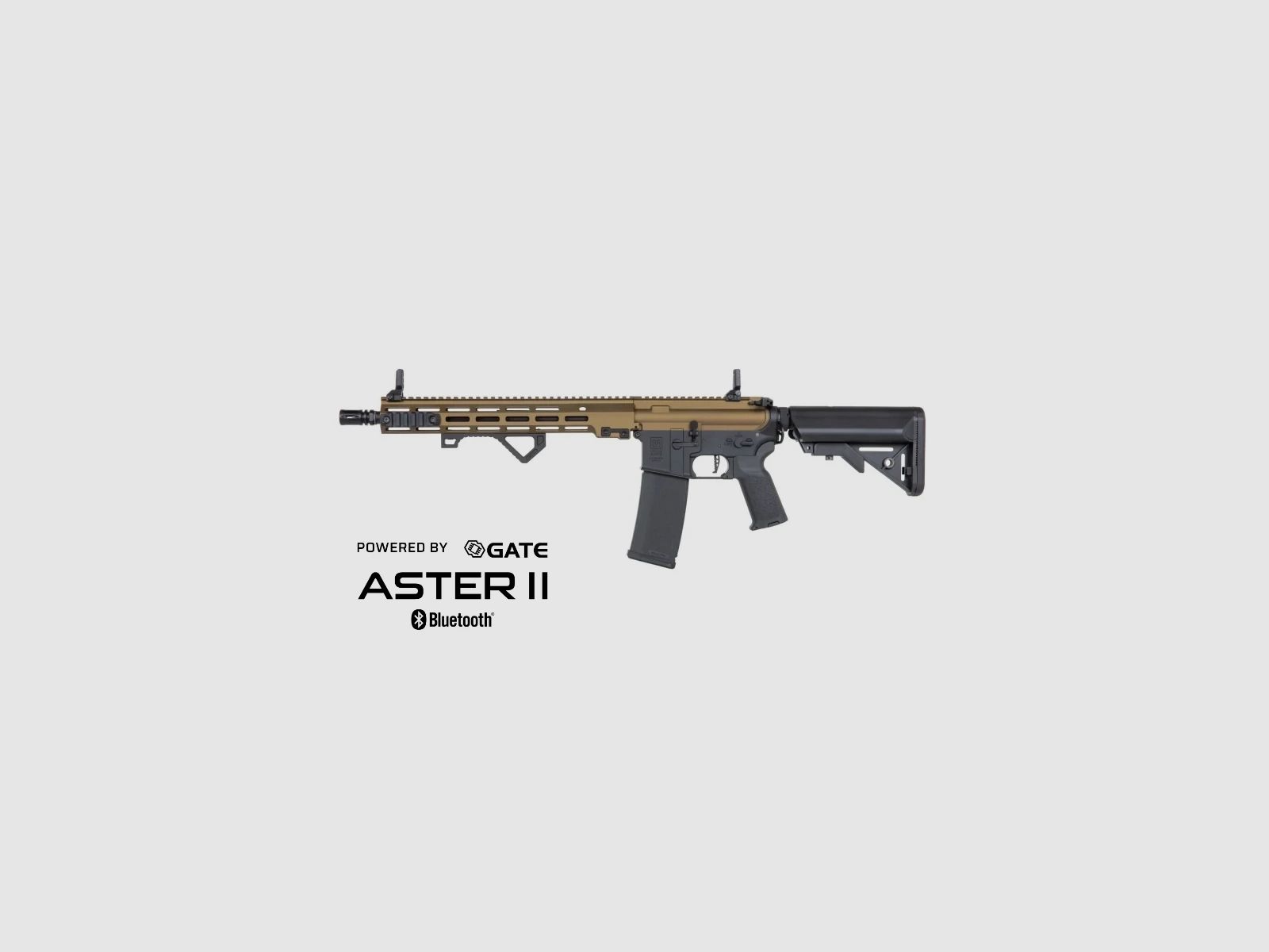 SA M4 Carbine M-LOK (SA-P22 PRIME™ Aster II ETU BLDC™) Karabin Airsoft Wolny od 18 – Chaos Bronze -F-