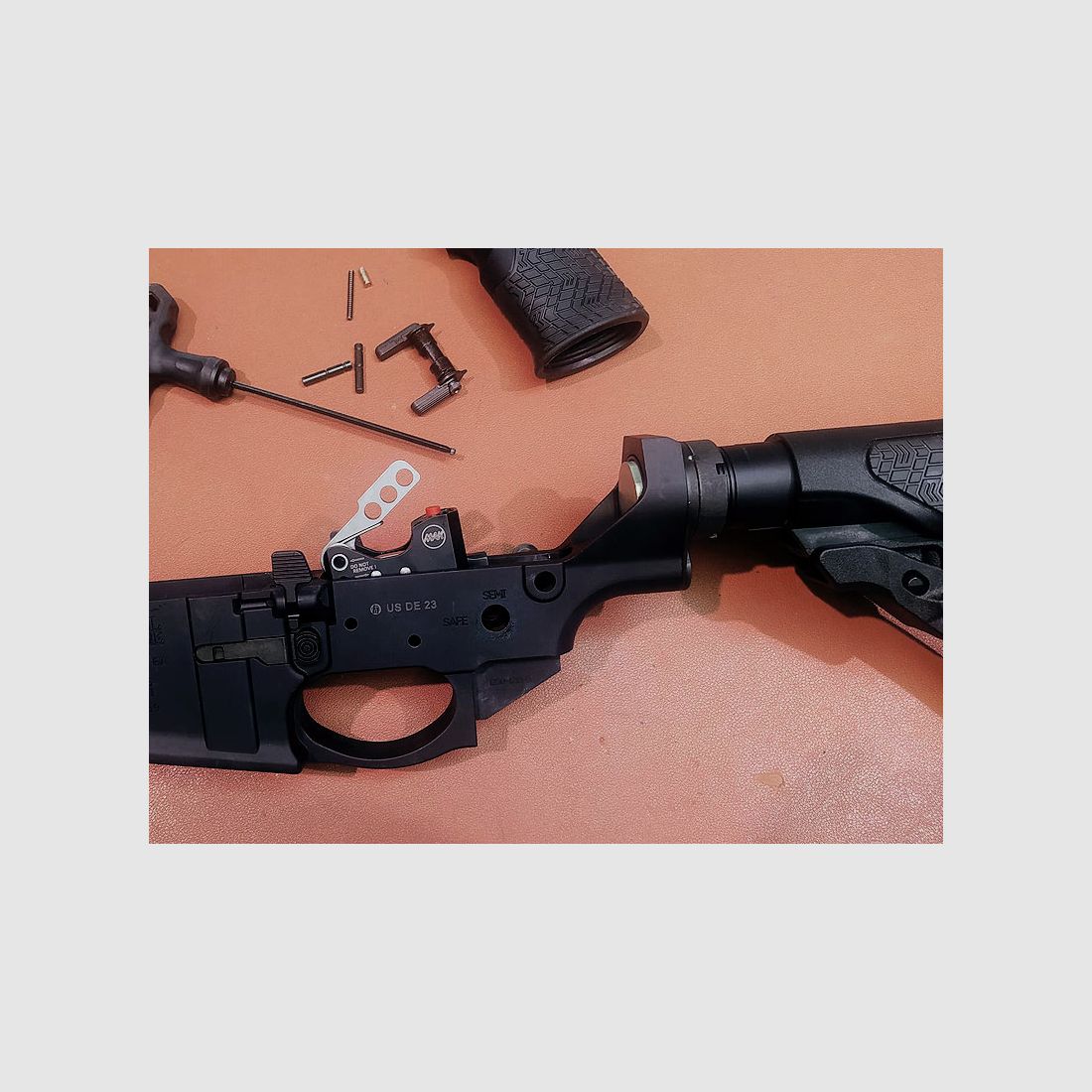 The workshop service - installation of triggers Glock Performance Trigger & Timney Alpha Trigger
