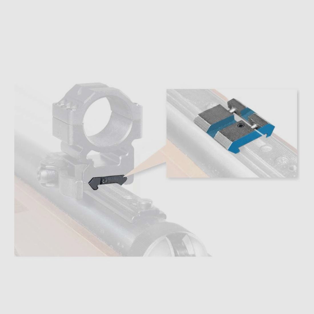 UTG Adapterschiene Snap-in - 11mm