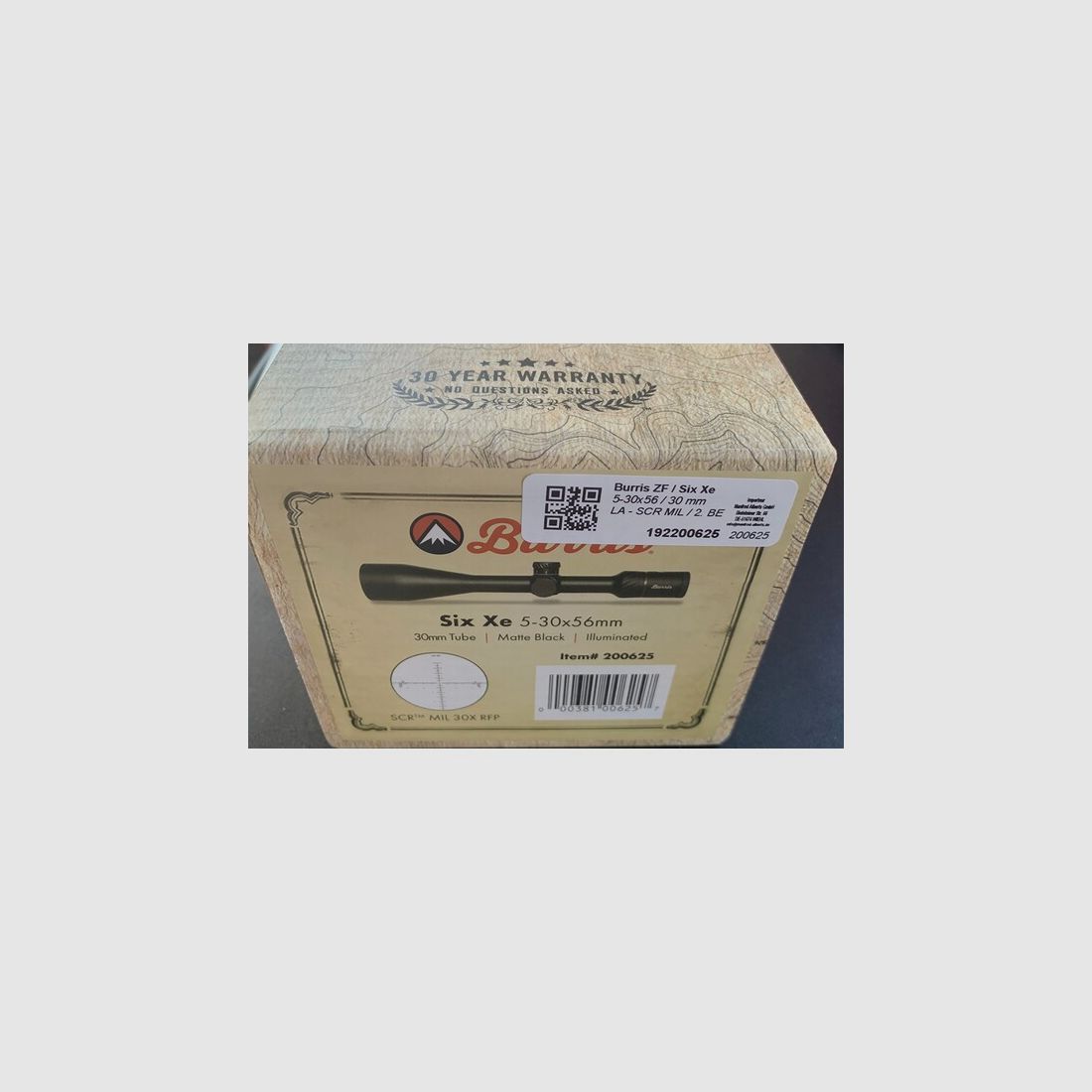 Burris Six Xe 5-30x56