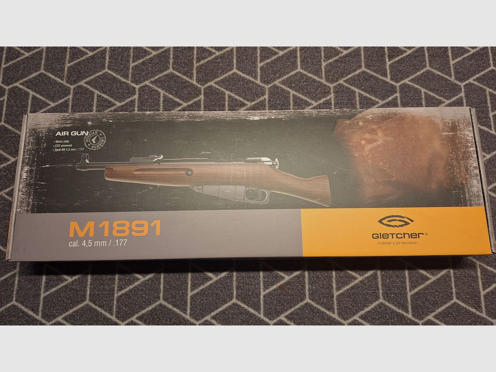 M1891 Mosin Nagant Partisan Co2 air rifle NEW!