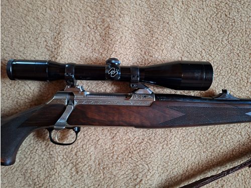 Sauer & Sohn repeating rifle, model 200 S, .300 Winchester Magnum, Zeiss Diavari
