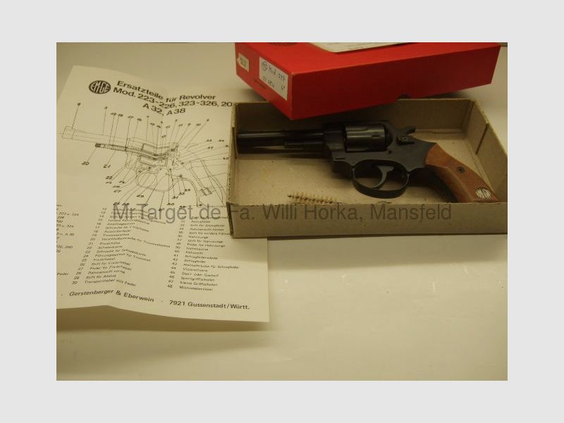 EM-GE Sportgeräte GmbH 324, 6schüssig, NEUWERTIG, 4"-Lauf, aus Sammlung