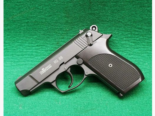 Röhm RG88 blank firing pistol, black