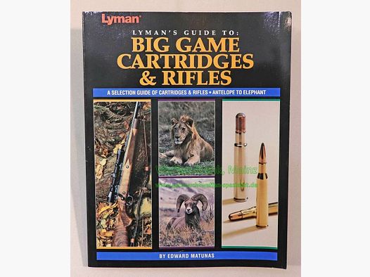 Lyman, États-Unis Cartouches et Fusils de Gros Gibier