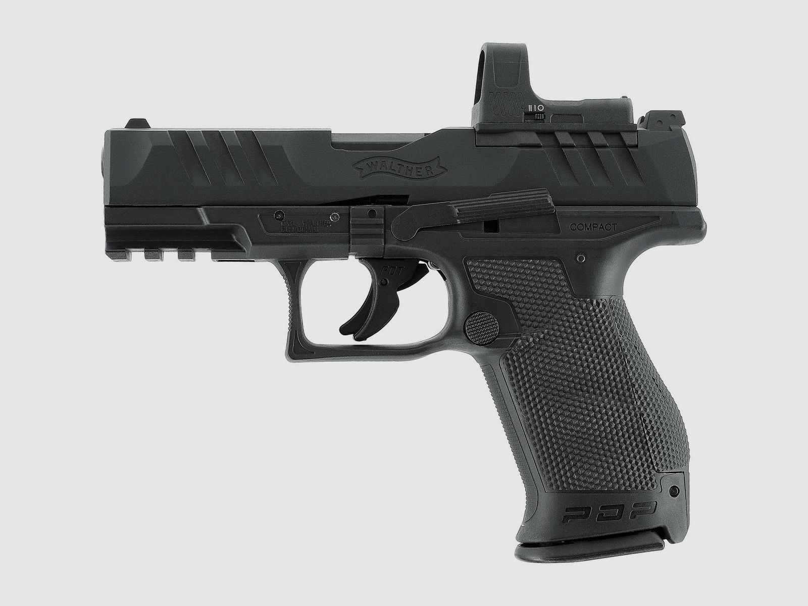Walther PDP Compact 4" Set, < 3,0 J, CO