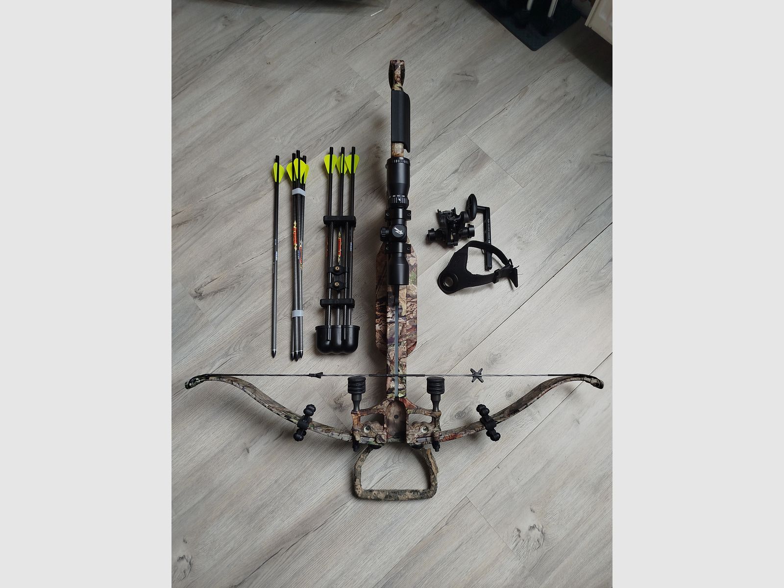 Excalibur Bulldog 330, Recurve Armbrust, Triggertech, Kurbelspanner 