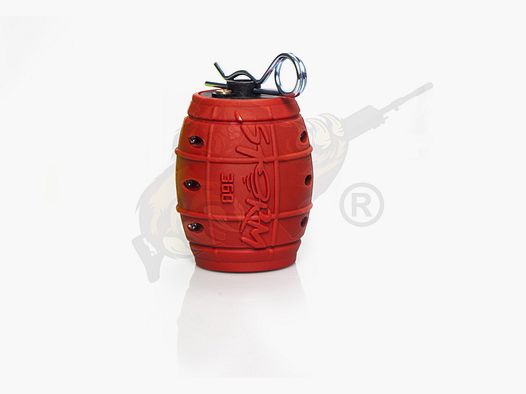 Storm Grenade 360 Impact Red - Airsoft Granate mit Aufschlagzünder