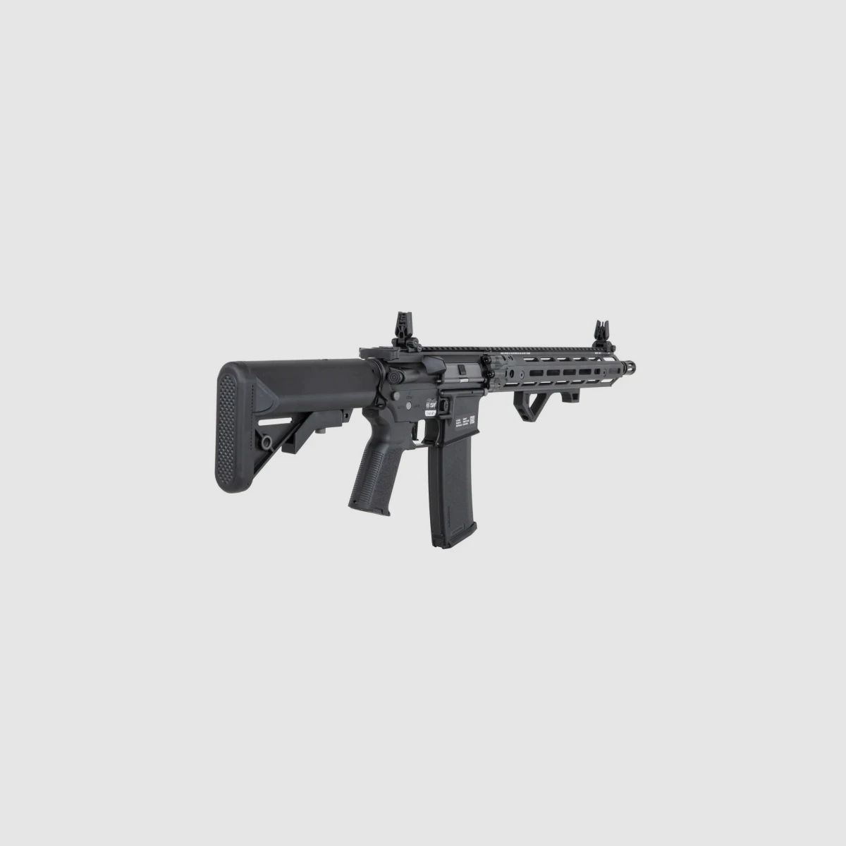 SA Daniel Defense® MK18 RIII M-LOK 14.5" (SA-P28 RIS III PRIME™ Aster II ETU BLDC™) Rifle Airsoft Libre a partir de 18 – Steel Grey -F-