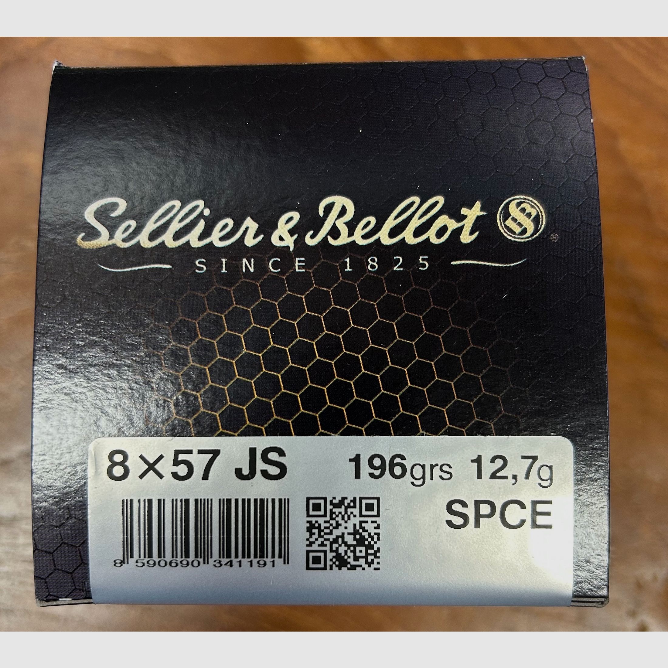 Sellier & Bellot 8x57 IS Teilmantel CE 12,7g/196grs.
