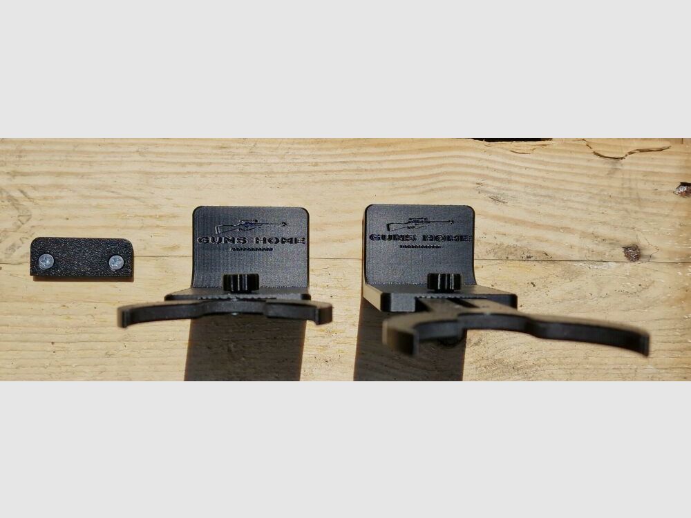 Gunshome uG GUN-i-FLEX Waffenhalter ausziehbar, Platz für Optiken herstellen, anschraubbar für Kanzel etc