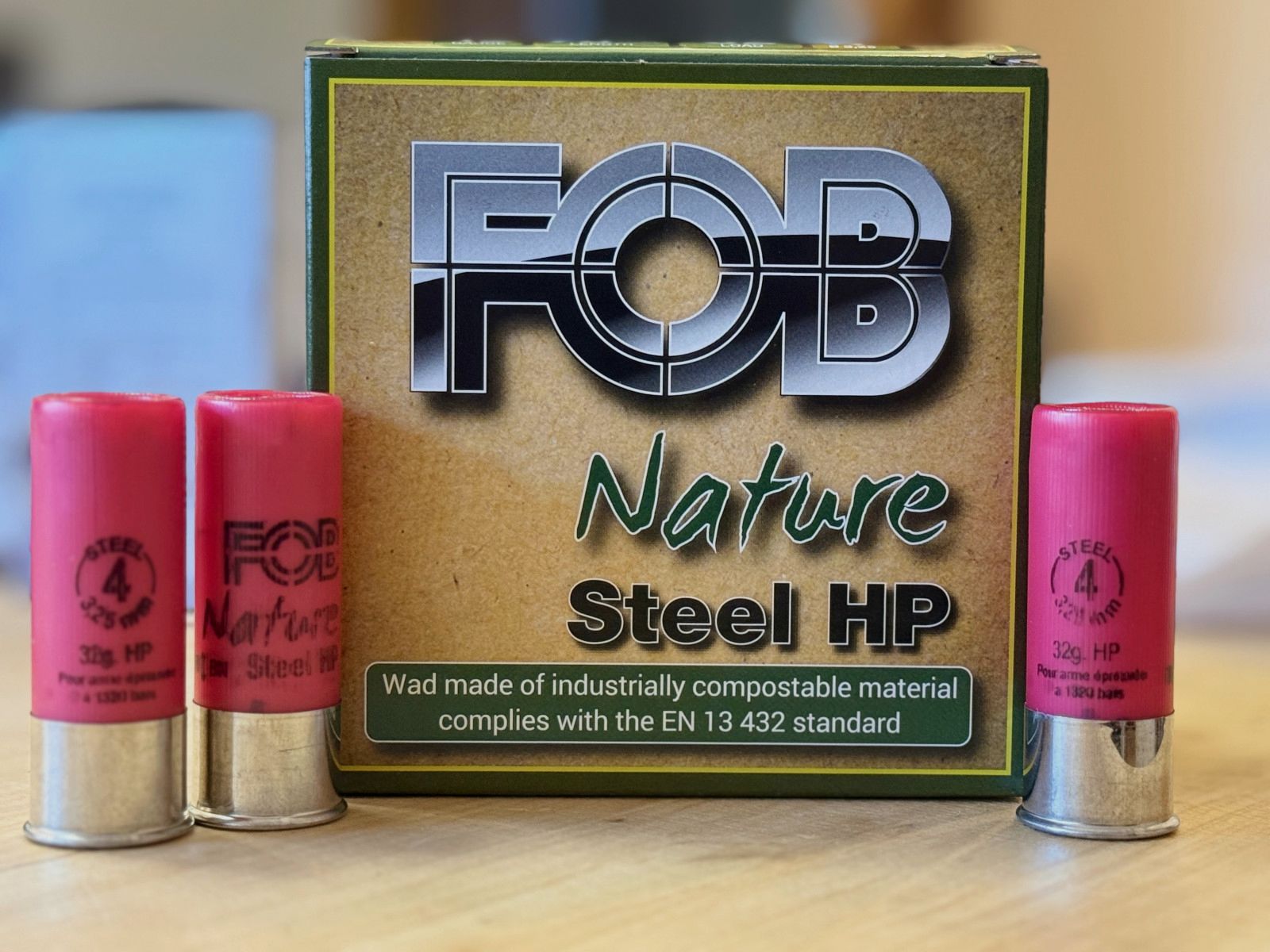 FOB 32HP Nature - 12/70 - 32g - Nr. 4 (3,25mm) - bleifrei