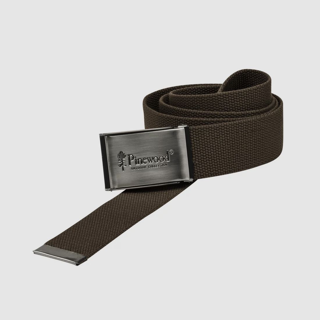 Pinewood Canvas Gürtel Brown