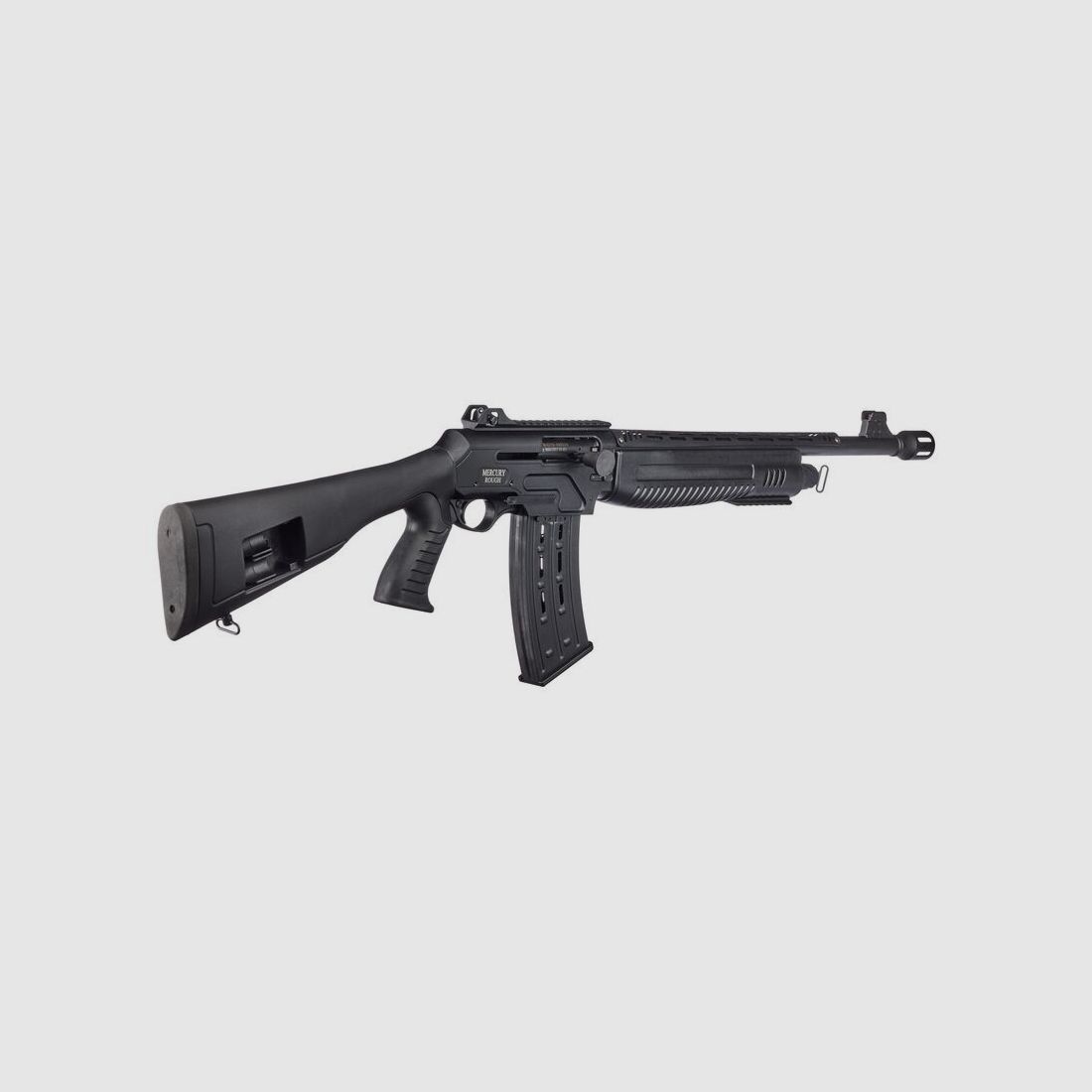Mercury sport Pro Tuning Raider fusil semi-automatique avec crosse noire et chargeur de 7 coups 12/76, image 5 sur 5