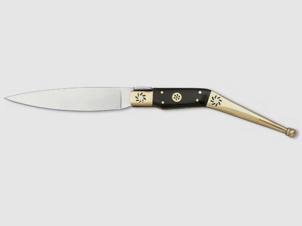 Navaja Catalanas spanisches Taschenmesser Horn 11,6cm Klinge Geschenk-Box