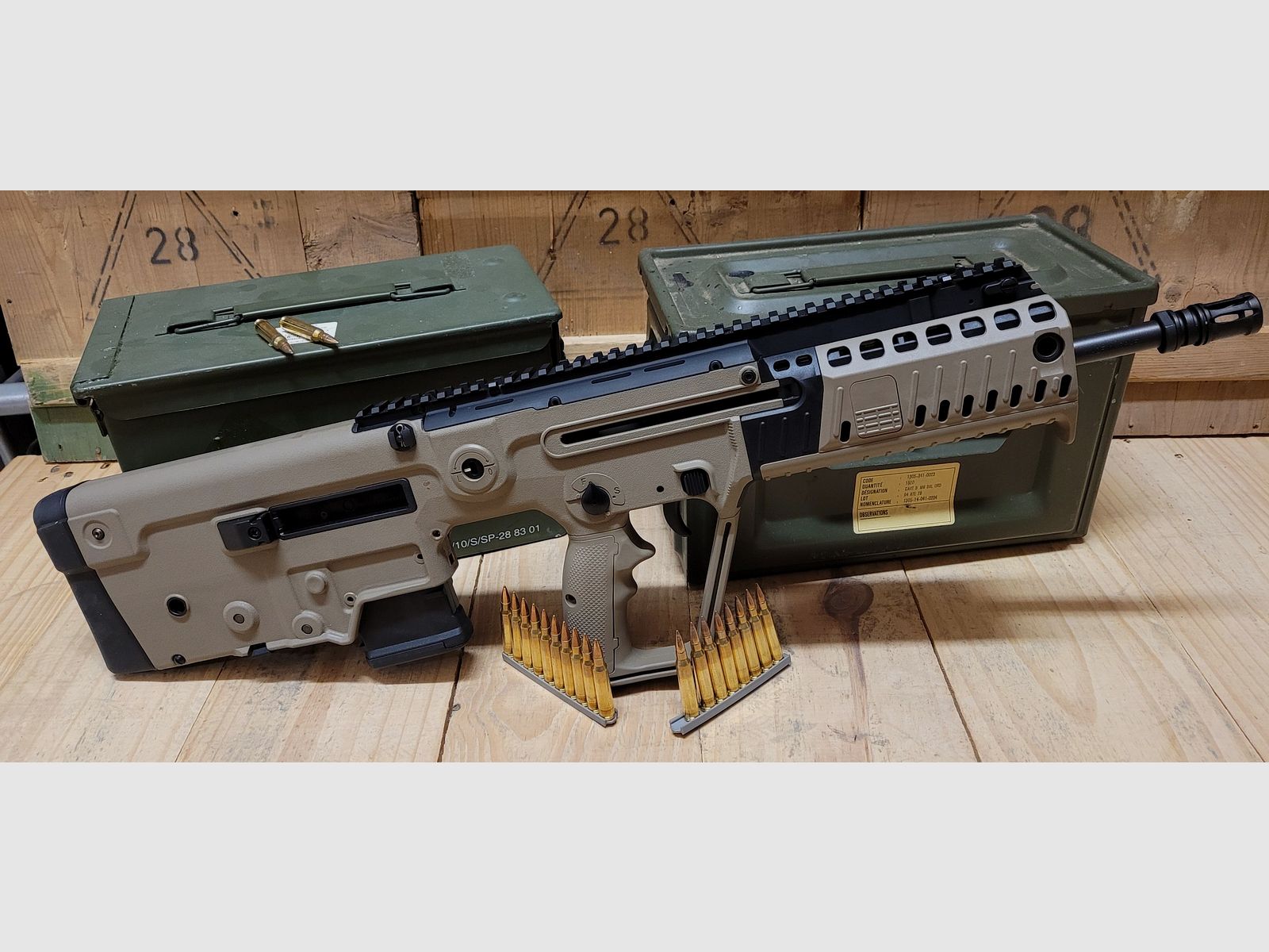 Tavor X95 Kal.223 Rem 16,5 Zoll FDE, Bild 3 von 5