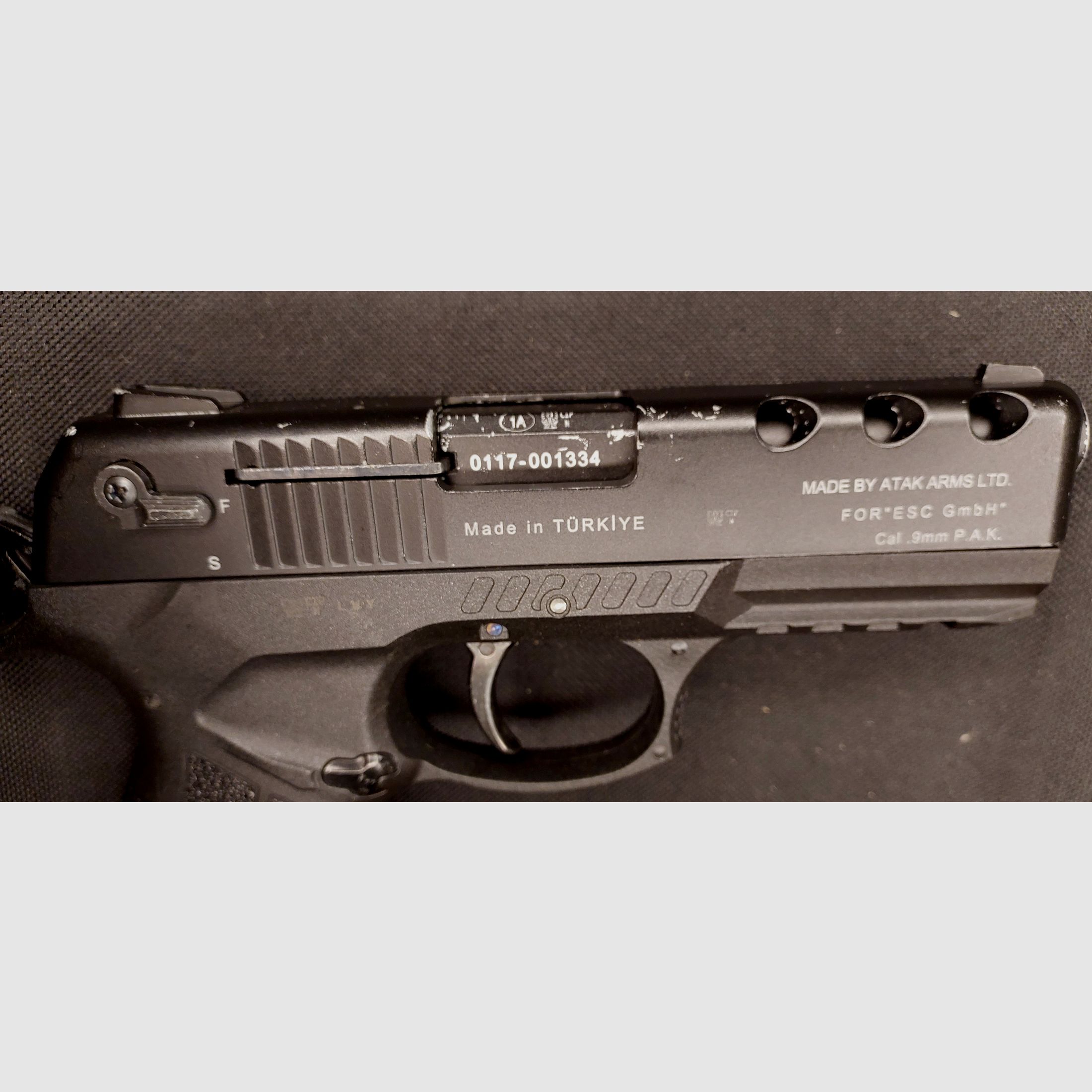 Zoraki 4918 9mm P.A.K. (alte PTB 986)