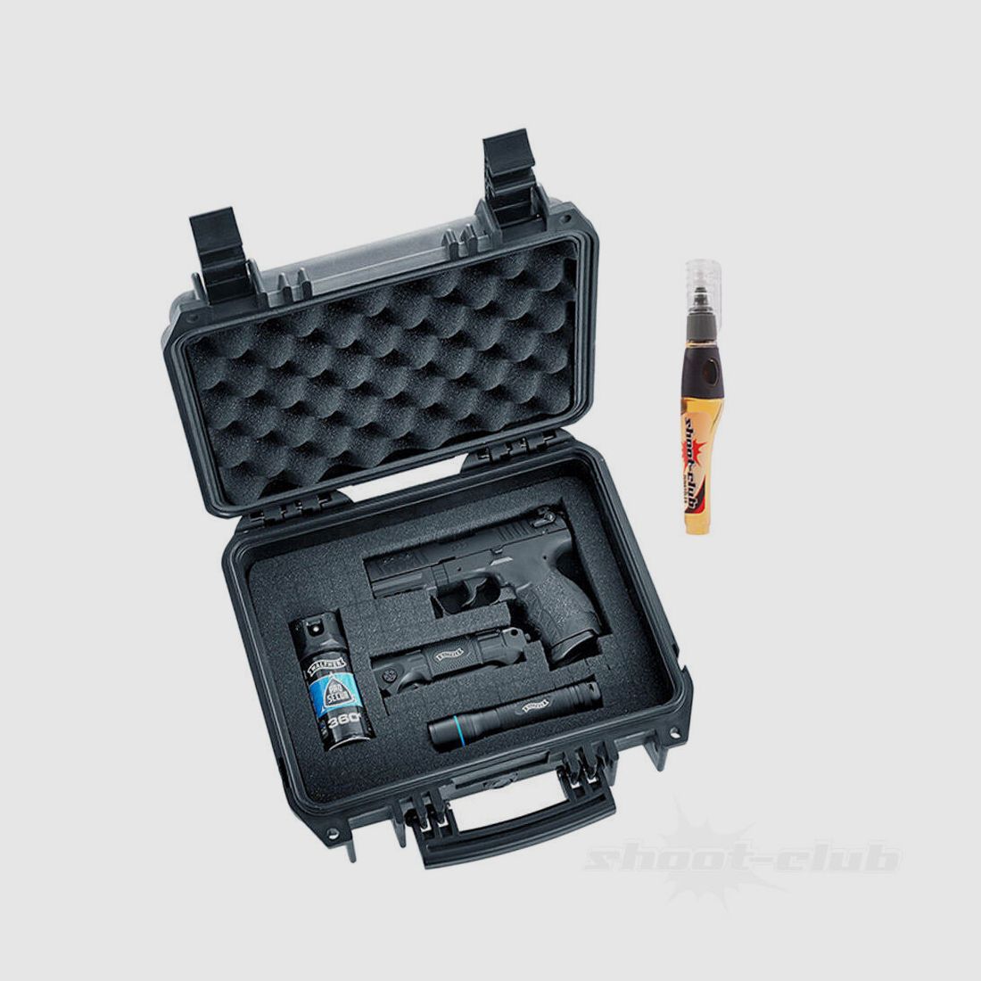 Divers Schreckschusswaffen Set Walther P22Q R2D KIT +