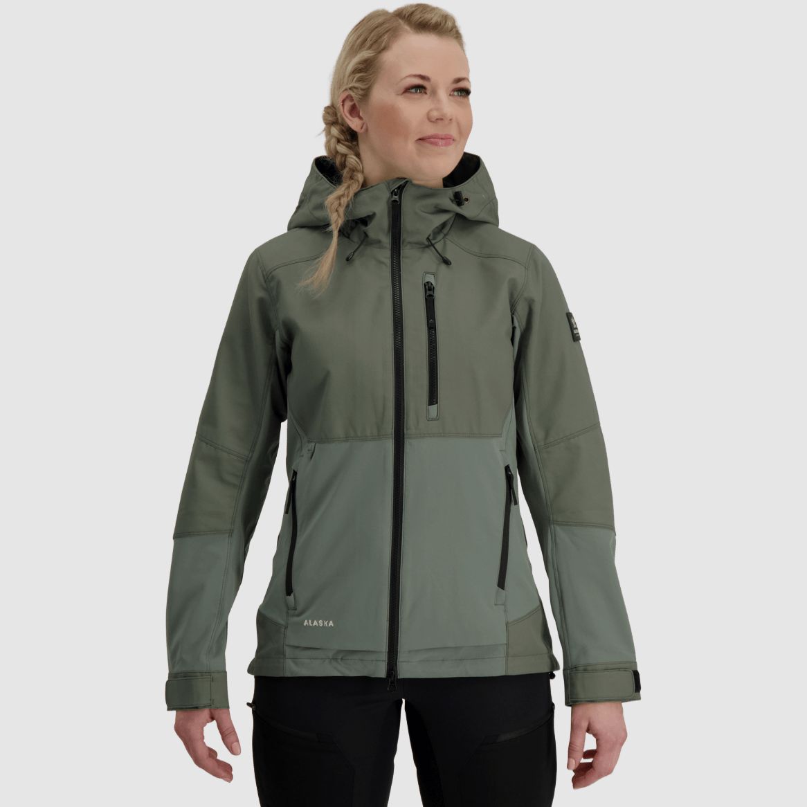 Alaska 1795 Trekking Lite Pro Jacke Damen Agave Green M