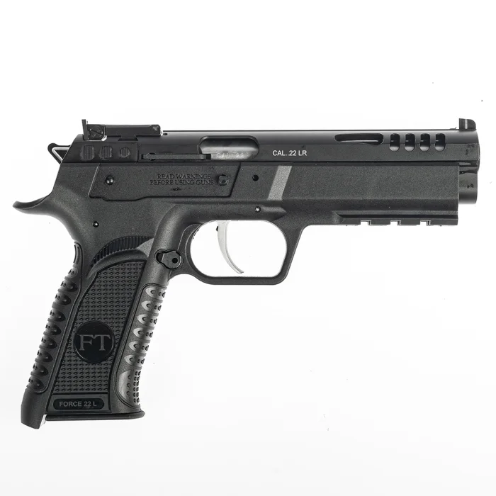 Tanfoglio FORCE 22 L BLACK pistool kal. .22lr, afbeelding 2 van 3