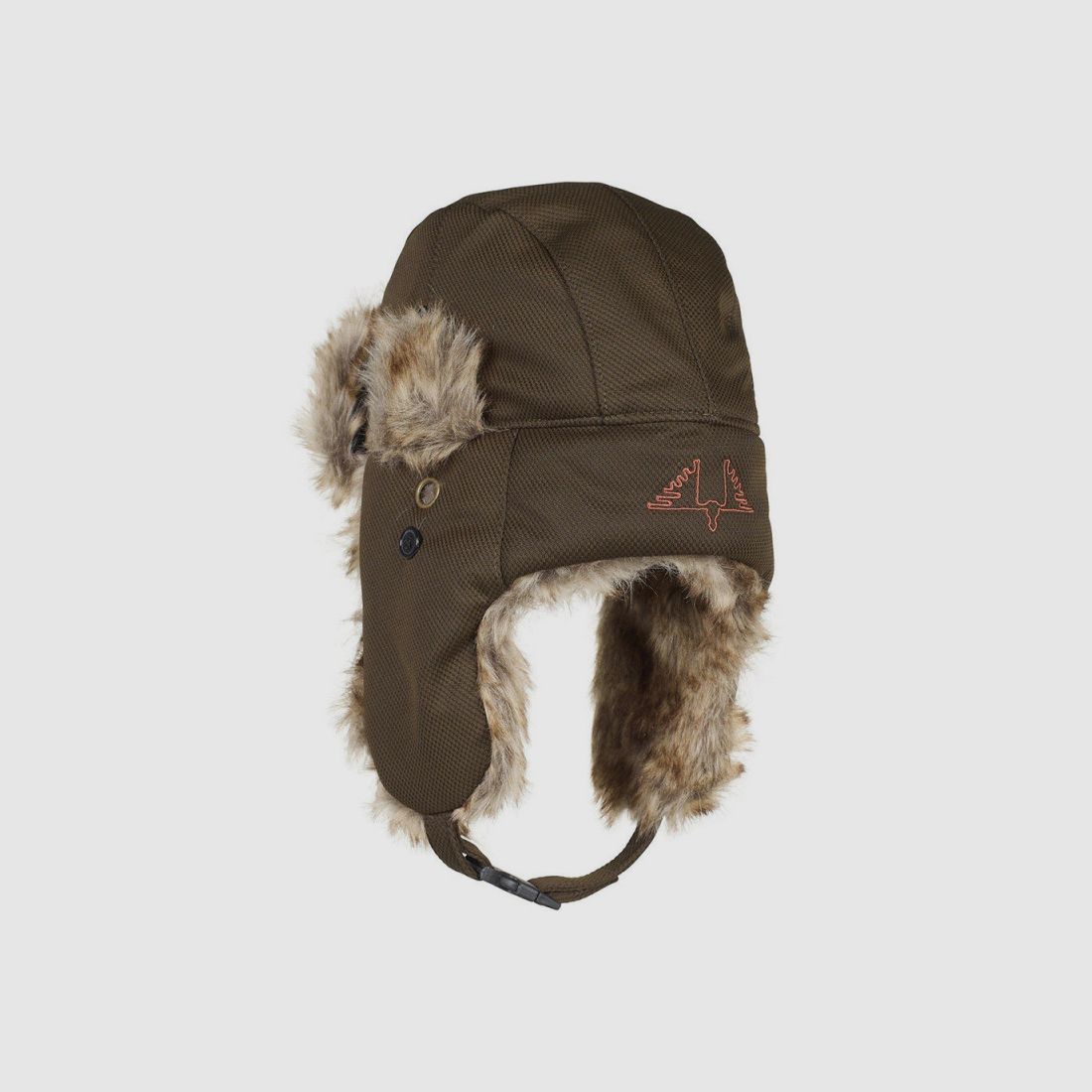 Swedteam Crest Pilot Fur Hat Khaki - Warm and Durable, image 2 of 3